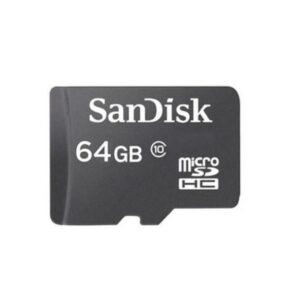 Sandisk Micro SD Card 64GB Standard – Black